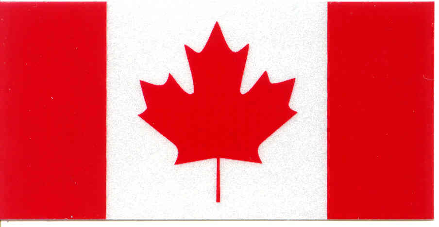 images of canada flag. Reflective Canadian flag